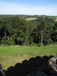 SX09284 View from Restomel Castle with shadow of crestellations .jpg